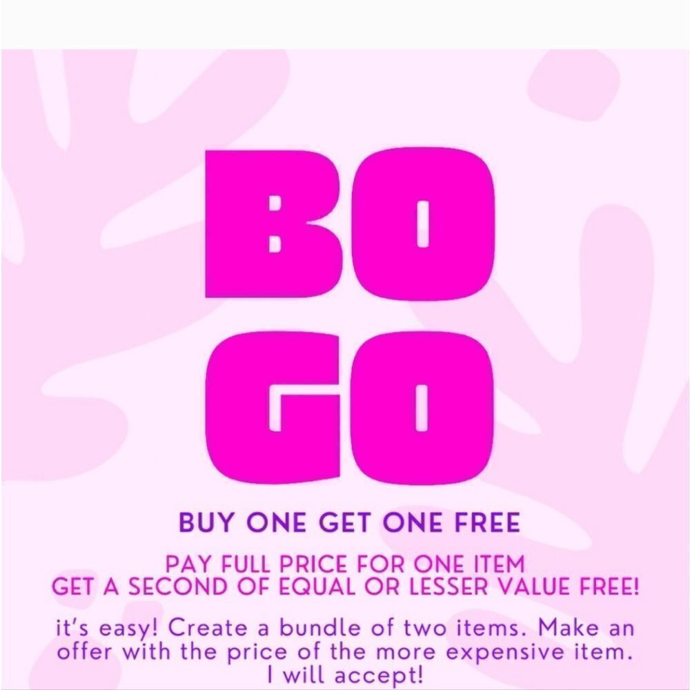 💫💫💫BUY ONE GET ONE FREE SALE! 💫💫💫